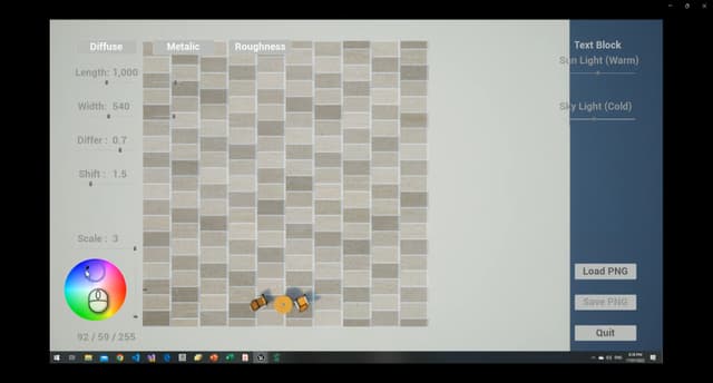 Realtime Material Editor Test